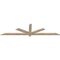 Ekena Millwork Kennewick Smooth Timber Gable Bracket, Douglas Fir, 84"W x 21"H x 1 1/2"D x 3 1/2"F, 6/12 Pitch GBW084X21X0204KEN00SDF - alternate 3